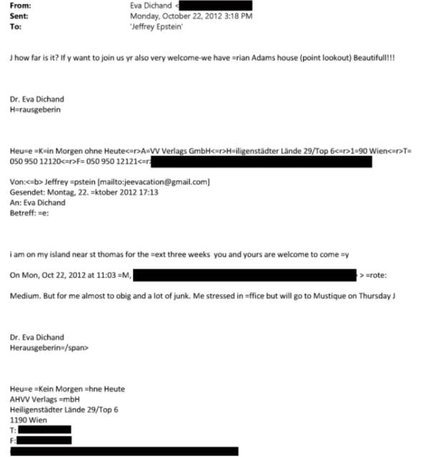 Dichand E-Mail Epstein