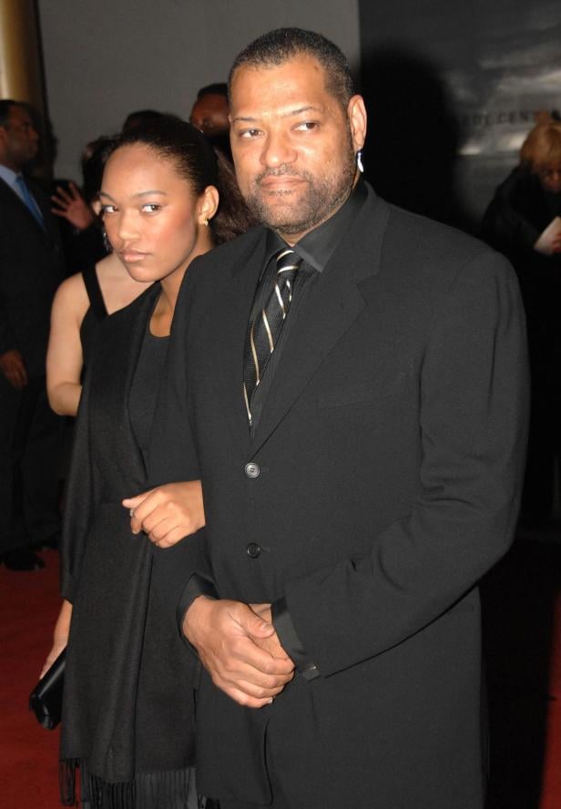 Laurence Fishburne und Montana Fishburne