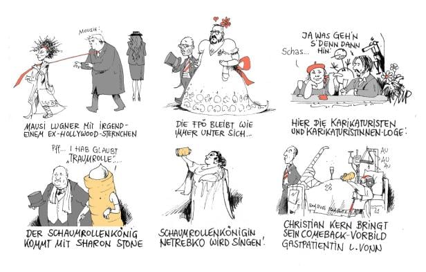 Karikatur von Michael Pammesberger