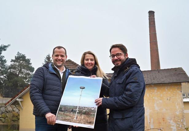 Gemeindepolitiker mit Plan für neues Storchennest