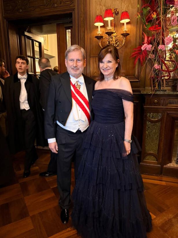 Johannes Hahn und Susanne Riess-Hahn beim Wiener Opernball 2026