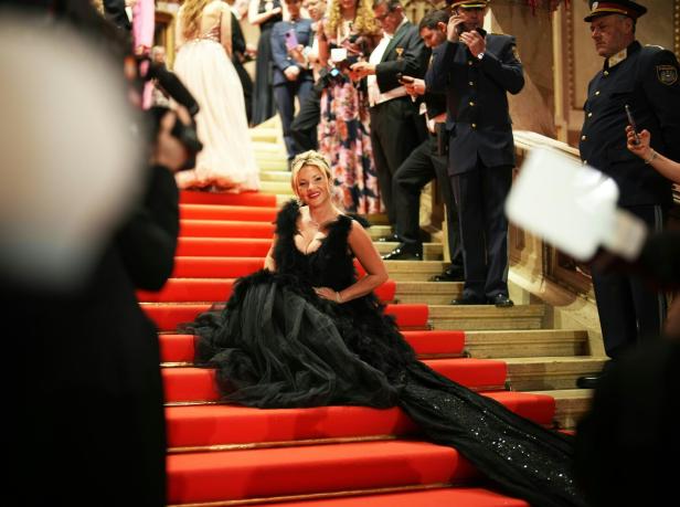 Evelyn Burdecki auf dem Wiener Opernball 2026