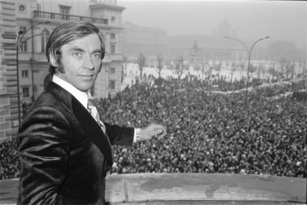 ++ ARCHIVBILD ++ 50. JAHRESTAG OLYMPIA-AUSSCHLUSS VON KARL SCHRANZ