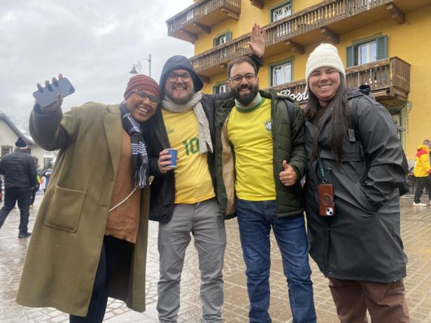 Brasilianer in Cortina