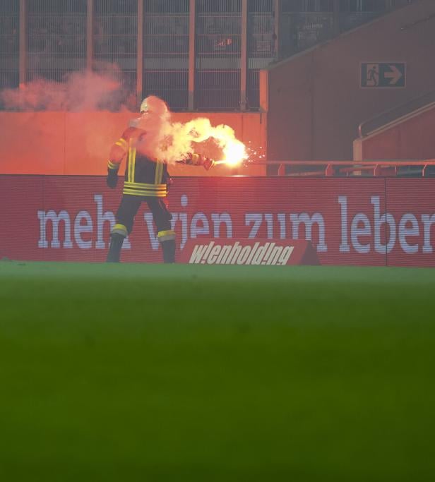 Rapid-Fans sorgten für Ausschreitungen