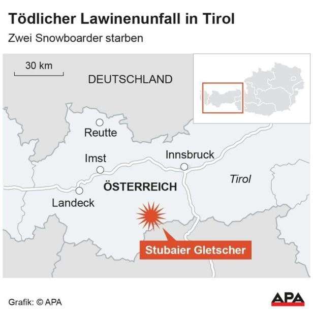 Tödlicher Lawinenunfall in Tirol