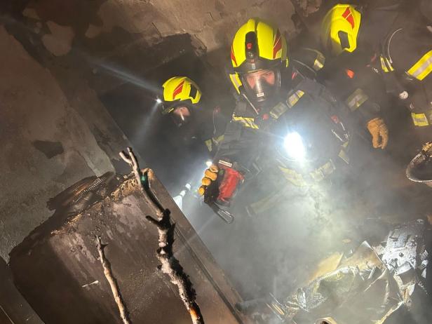 Mehrere Feuerwehren waren im Einsatz.