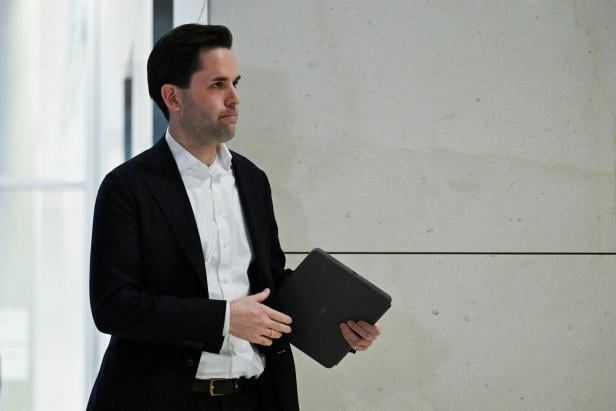 Extraordinary CDU/CSU parliamentary group meeting at the Bundestag in Berlin