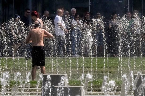 Summer weather in Berlin