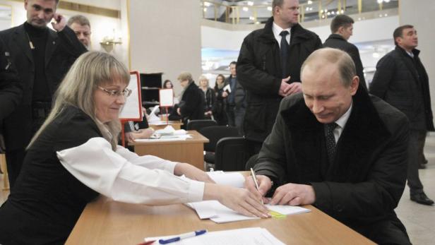 Russland-Wahl: Putin verliert