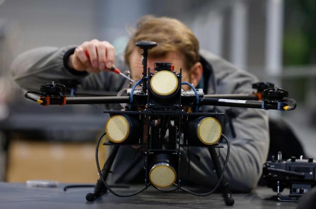 GERMANY-SECURITY-DEFENCE-DRONES