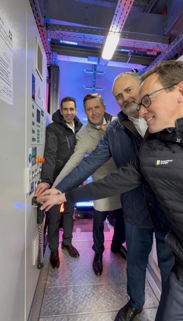 Eröffnung Windpark Neusiedl-Weiden