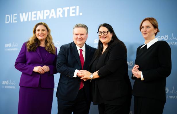 PRESSEKONFERENZ DER SPÖ WIEN ZU WICHTIGEN BESCHLÜSSEN DER WIENER PARTEIGREMIEN: NOVAK / LUDWIG / GAAL /  HANEL-TORSCH