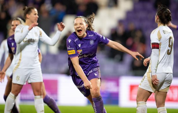 FUSSBALL WOMEN'S EUROPA CUP: VIERTELFINALE -RÜCKSPIEL: FK AUSTRIA WIEN - SPARTA PRAG