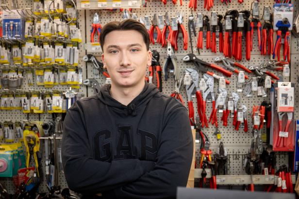 Aleks Ikic, Mitarbeiter „Technik Modern“.