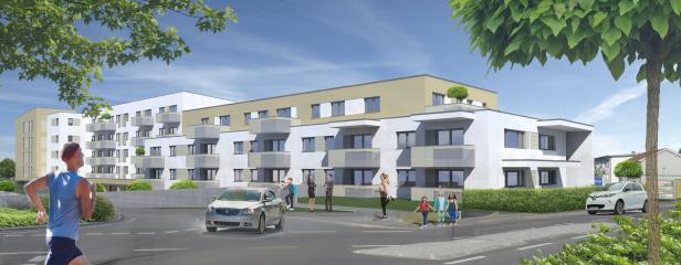 Wohnhausanlage in der Neusiedlerstraße in Eisenstadt