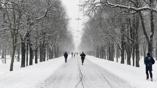 Wintereinbruch nicht nur in Österreich