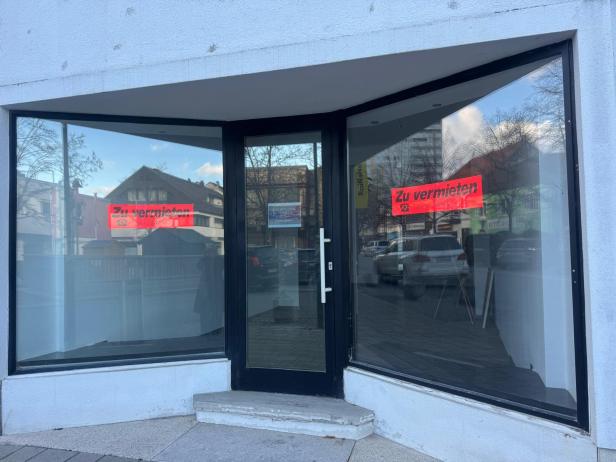 Geschlossenes Geschäftslokal 