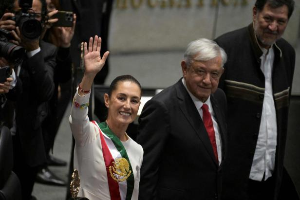 MEXICO-POLITICS-GOVERNMENT-INAUGURATION-SHEINBAUM