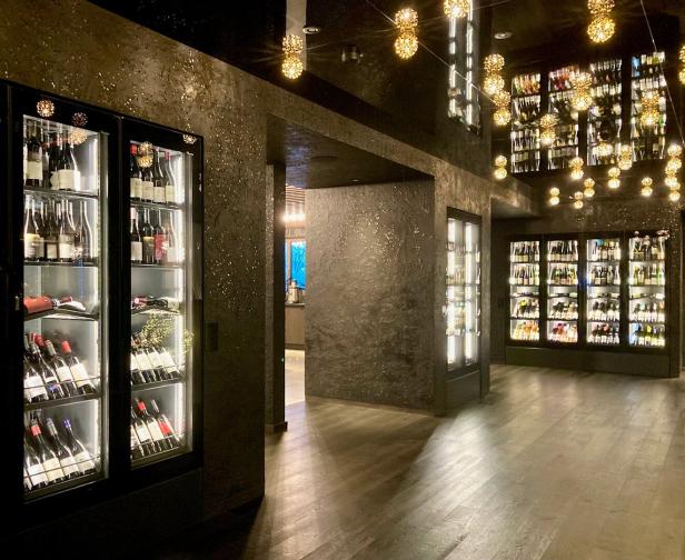 Weinkühlschränke im Hotel Berghof