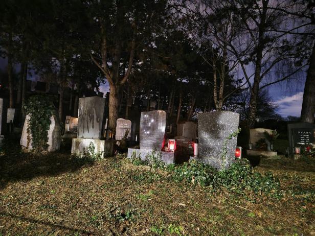 Der Tatort am Friedhof Baumgarten in Penzing