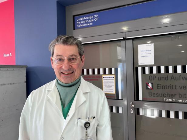 Primar Johannes Burtscher hat die Abteilung aufgebaut.