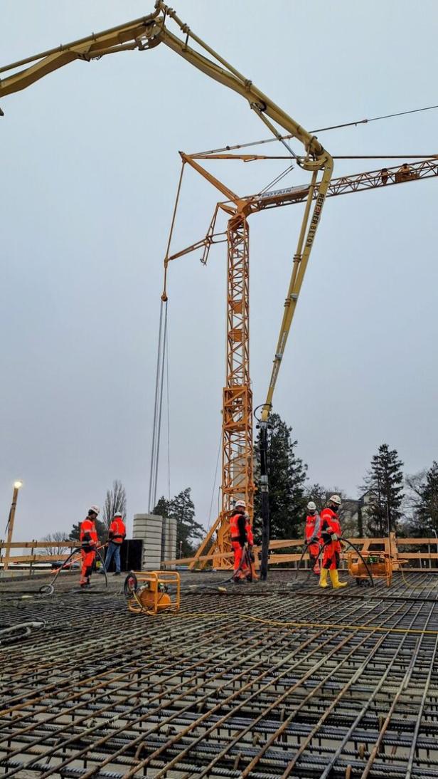Die Brücken für die Umfahrung befinden sich längst im Bau