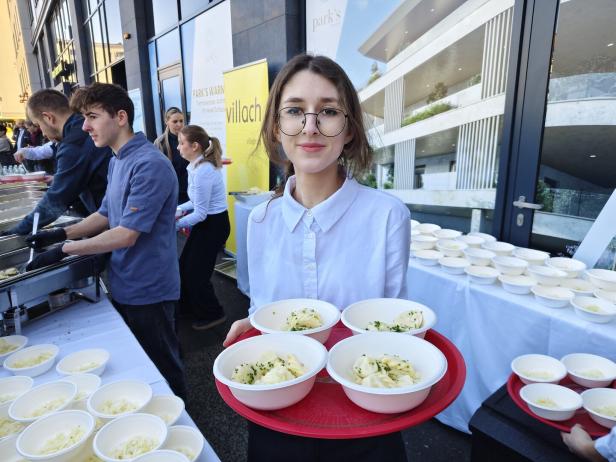 Kärntner Kasnudeln. 