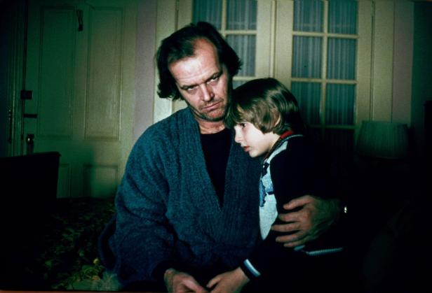 Jack Nicholson und Danny Lloyd in "Shining"