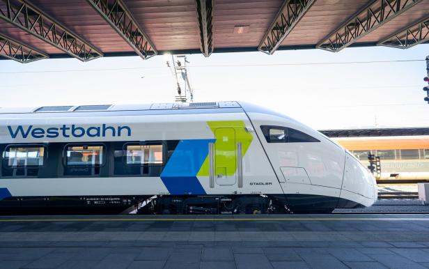 Westbahn-Premierenfahrt auf der Südstrecke