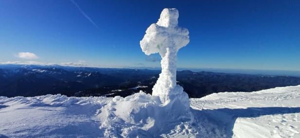 Derzeit herrscht am Schneeberg tiefer Winter