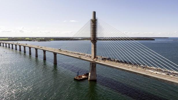 Storstrøm-Brücke in Dänemark