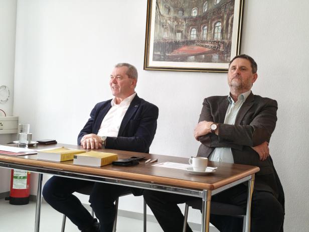 Martin Feigl (l.) und Christian Kauer