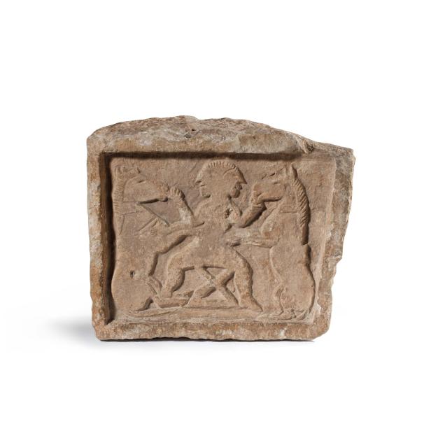 Relief Pferdebändiger