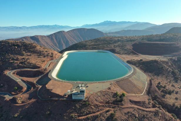 Andritz-Technologie wird weltweit eingesetzt, etwa im Pumpspeicherkraftwerk Abdelmoumen in Marokko.