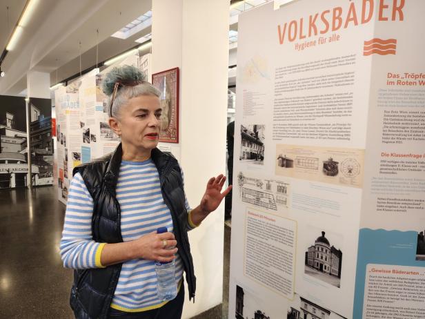 Ausstellungskuratorin Lilli Bauer.