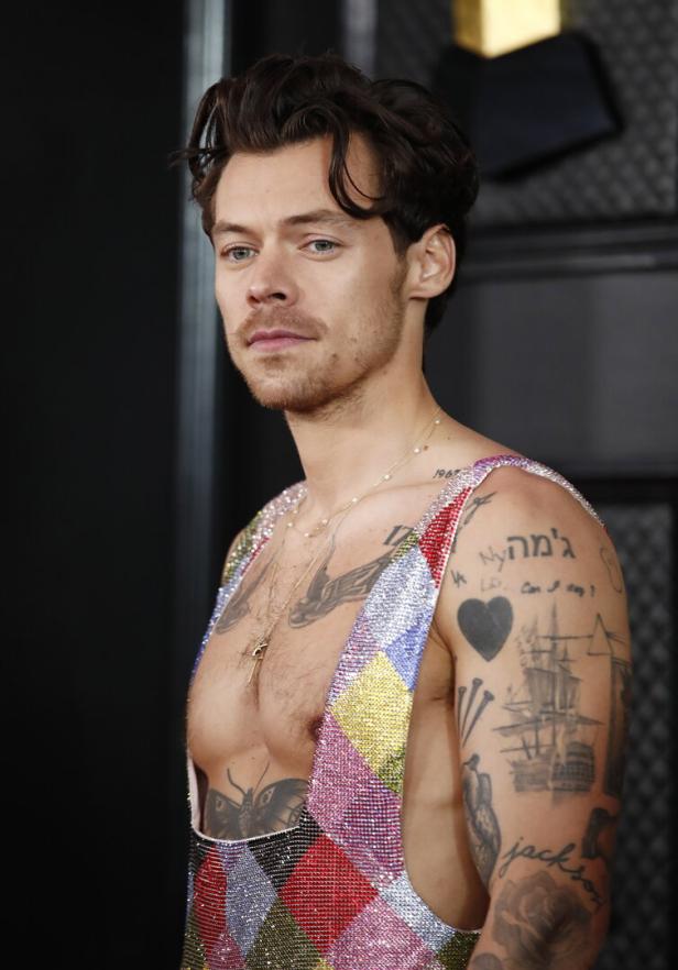 Harry Styles, Arrivals - 65th Grammy Awards