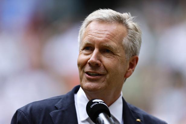 Deutschlands ehemaliger Bundespräsident Christian Wulff