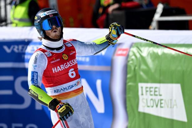 Atle Lie McGrath gewann den Slalom