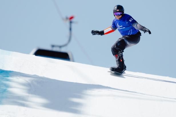 Rene Eckhart stürzte und scheiterte im Viertelfinale.