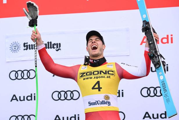Lukas Feurstein feierte vor einem Jahr beim Weltcupfinale in Sun Valley seinen ersten Weltcupsieg