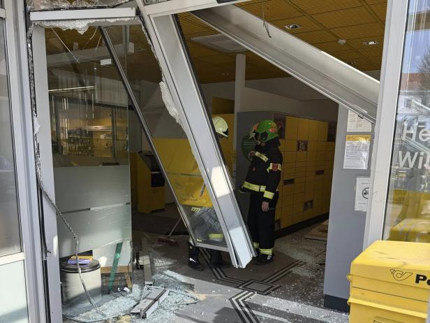 Enormer Sachschaden in der Poststelle