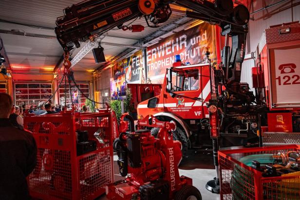 Großlager für Kataqstrophenschutzgerät