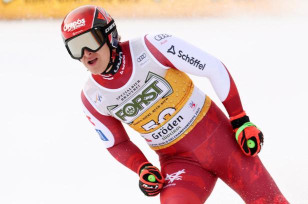 Andreas Ploier wurde in diesem Winter in der Abfahrt von Gröden Elfter