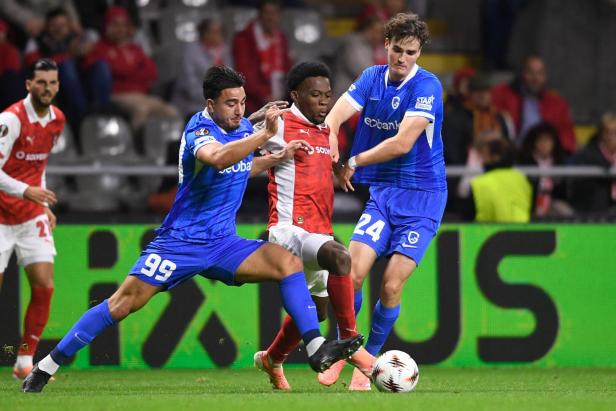 Sattlberger (r.) bei Genk