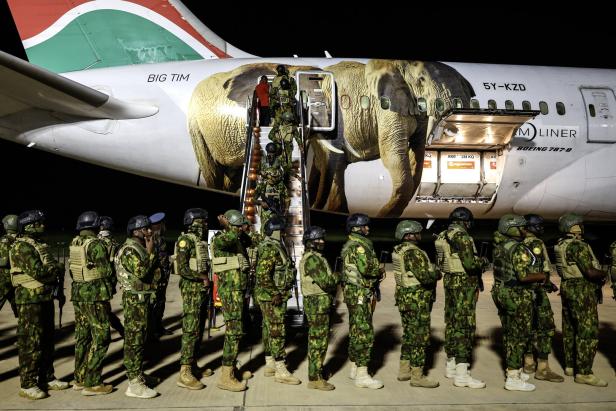 Kenyan police officers return home after year-long Haiti deployment