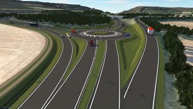 So wird die Anschlussstelle nach dem Umbau aussehen