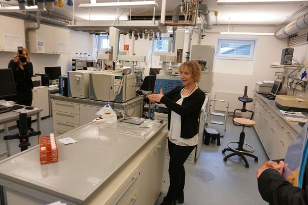 Professorin Gabriele Weigelhofer Zentrallabor Lunz 