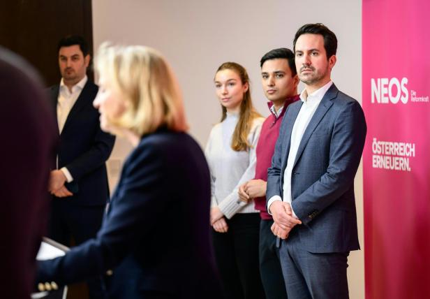 Meinl-Reisinger, Wiederkehr, Shetty, Wotschke