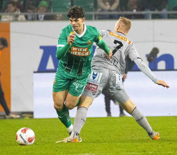 FUSSBALL/BUNDESLIGA/ADMIRAL BUNDESLIGA/13. RUNDE: FUSSBALL-BUNDESLIGA: SK RAPID - SK AUSTRIA KLAGENFURT